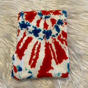 New! Girl’s LULAROE Patriotic tie dye leggings S/M